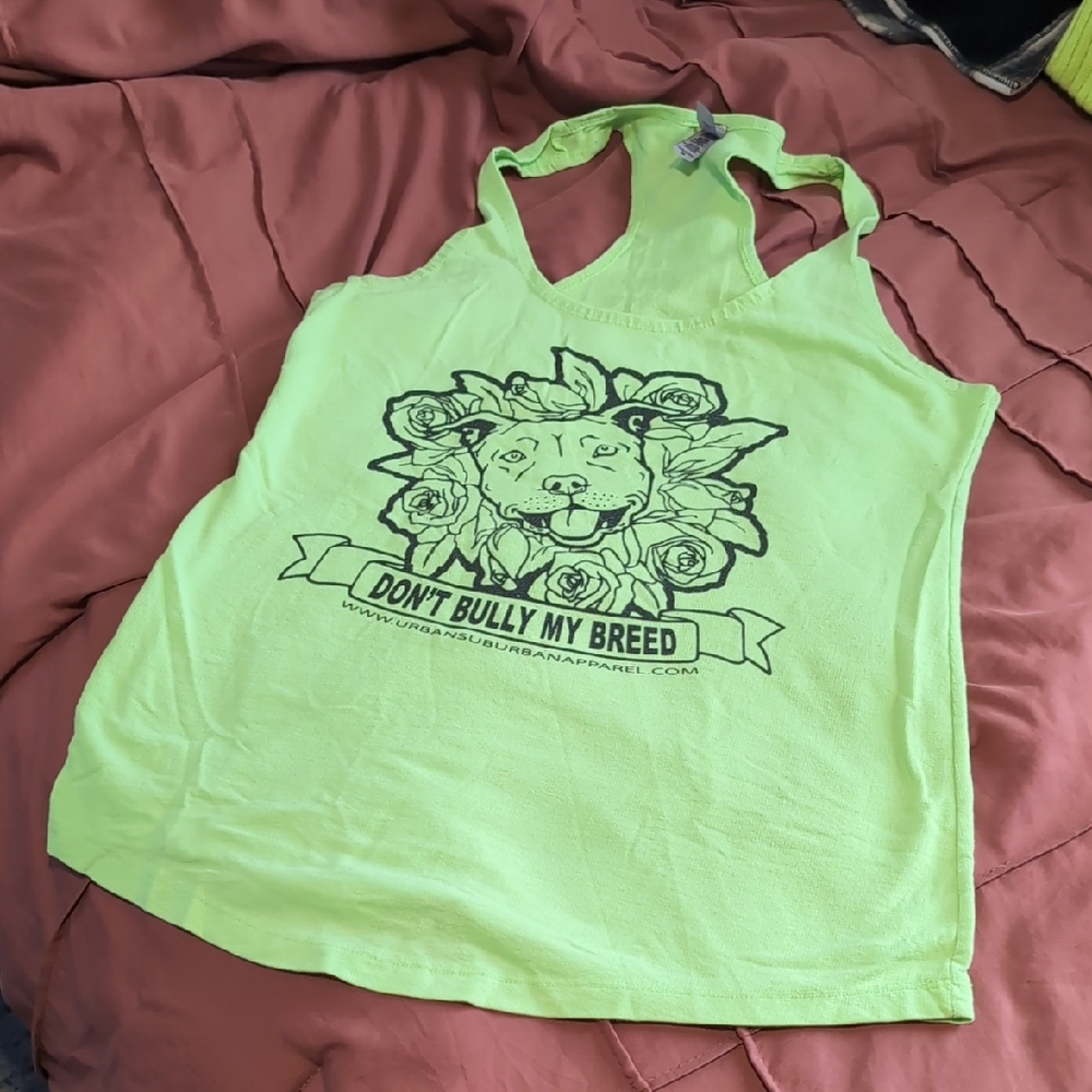Next Level Apparel Lime Tank Top